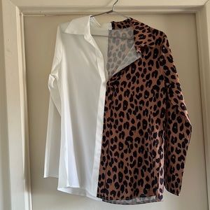 Cheetah blouse